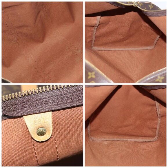 LOUIS VUITTON Monogram Keepall 60 Boston Bag M41422 LV Auth BD700 - Picture 15 of 16